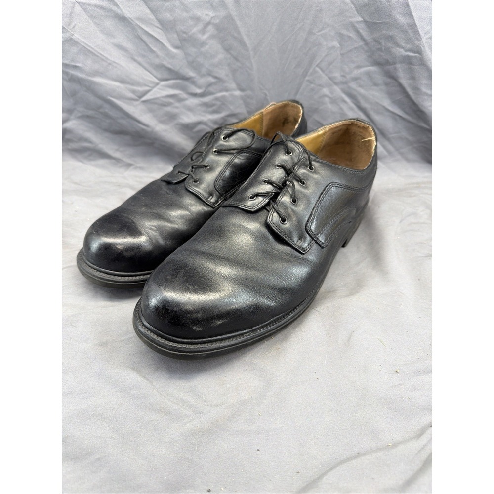 Nunn Bush Black Dress Shoes Leather Oxford Lace Up Mens Size 14 81105-57
